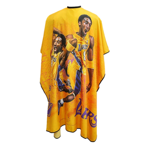 Capa de barbero personalizada amarilla - Product Image 1