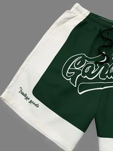 OEM Short de fitness professionnel grande taille en maille à séchage rapide personnalisé de haute qualité pour la gym vente en gros Short de course pour hommes - Product Image 3