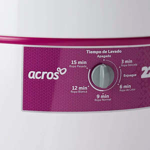 ACROS ALF-2253EB lavatrice a carico superiore lavata bianca da 22KG vasca singola in acciaio inossidabile alloggiamento nuovo e usato - Product Image 1