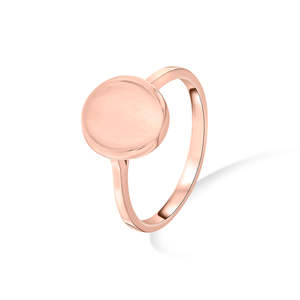 แหวนสแตนเลสชุบทองวินเทจ ไม่ลอก ไม่ดำ กันน้ำ ประดับอัญมณี - Product Image 4