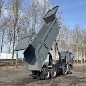 Camión Volquete de Servicio Pesado 8x4 con Capacidad de Carga de 30-40 Toneladas, Camión Volquete Hidráulico para Construcción y Minería, Motor EURO-2 con Potencia de 440hp/324KW - Product Image 4