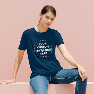 Camisetas Formales de Punto de Manga Corta Unisex, Impresión Personalizada, Paquete al por Mayor, Moda Marina para Cada Ocasión, Libera Tu Estilo - Product Image 6