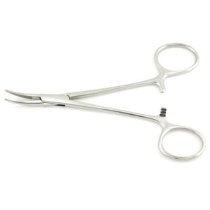 คีมผ่าตัดหลอดเลือดแดงสแตนเลสคีมผ่าตัดโค้งโลโก้ออกแบบได้ตามต้องการ - Product Image 5