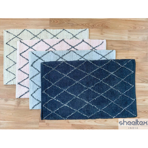 Best Selling 100% Cotton Anti-Slip Bathmat Modern Design Custom Sizes High Quality Available - Product Image 5