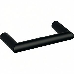 HEWI 562.10B64 Polyamide 90 Furniture Handle Deep Black Matt 64 mm 10 mm <b>Shelf</b> Grip Liners - Product Image 3