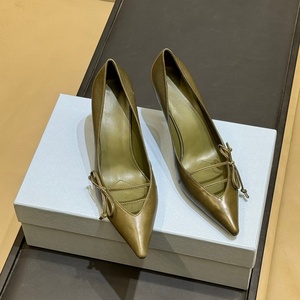 Nouvelles sandales d'extérieur tendance pour femmes à talon aiguille avec nœud arrière et bride, chaussures de soirée à talon aiguille - Product Image 2