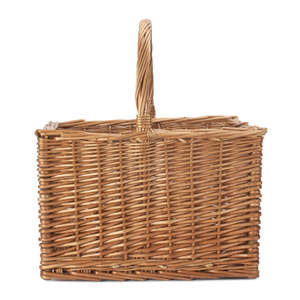 Cesta de la compra de carniceros rectangular de lujo Material de acero y PP - Product Image 6