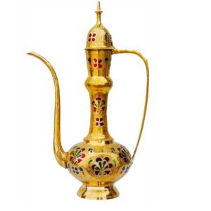 Aftaba en laiton fabriqué à la main avec finition en or indien vente en gros de métal de haute qualité à bas prix - Product Image 3