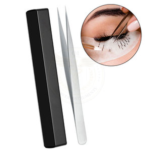 Pinzas Profesionales de Acero Inoxidable de Alta Calidad para Estilizar Pestañas, Herramienta de Belleza para Pestañas, Accesorio de Cuidado de Belleza Preciso y Duradero, Venta al por Mayor - Product Image 5