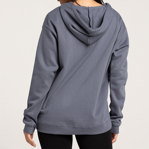 Sudadera con Capucha Personalizada con su Propio Logotipo para Mujer, Ecológica, de Secado Rápido, Corte Holgado, Estilo Urbano Otoñal, Bordado Personalizado - Product Image 4