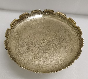 El último plato de latón para servir para el hogar, Hotel y restaurante, vajilla de mesa, plato y plato de latón con forma de loto de Color dorado - Product Image 4