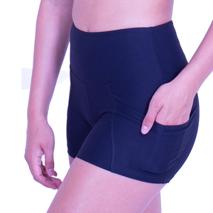 Hot Sales High Waisted Running <b>Shorts</b> 2026 Side Phone Pockets No Front Seam Women's Biker <b>Shorts</b> - Product Image 3
