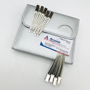 Kit d'outils d'extension de cheveux humains avec aiguilles et pinces en acier inoxydable, y compris pince d'extension de cheveux - Product Image 6