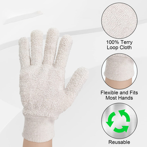 TERRY cotton Loop-OUT ถุงมือเครื่องประดับ, ถุงมือขัดสีเงินและทำความสะอาด - Product Image 6