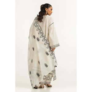 Conjunto de 3 Piezas de Traje Bordado Informal de Verano IUSTKSD-2224 - Product Image 2