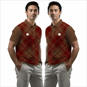 Chemises polo pour hommes de style nouveau, personnalisées, couleur unie, manches courtes - Product Image 3