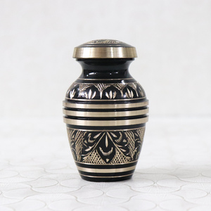 Urna de cremación más vendida, recuerdo de Metal de alta calidad para cenizas, impresión personalizada al por mayor suministrada por HHO - Product Image 3