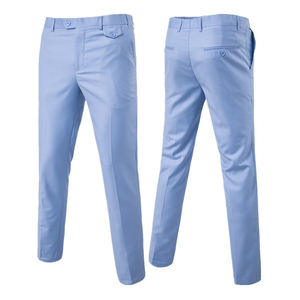 Nuevo Pantalón recto de alta calidad al por mayor, Pantalones chinos de mezcla de algodón, pantalones de golf informales formales para hombres - Product Image 3