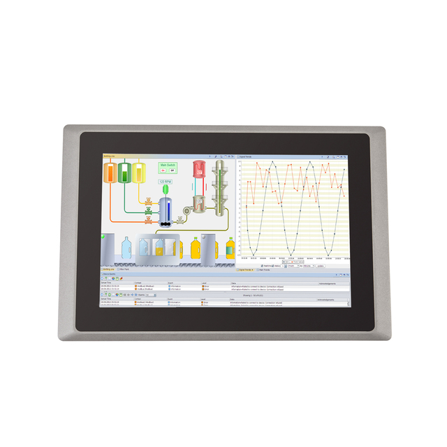10.1inch IP65 Waterproof Industrial Panel PC Intel N100 up to 3.4Ghz 6COM RS232 2NIC GPIO for Energy Industry Stock Available