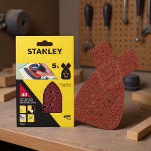 Paquete Múltiple Stanley para Láminas de Velcro para Abrasivos - Product Image 3