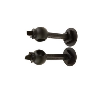 plastic <b>curtain</b> rod brackets or finials - Product Image 2