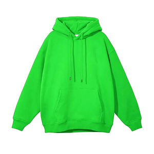 Nouveau sweat à capuche unisexe surdimensionné en molleton gaufré de haute qualité pour l'entraînement sportif, personnalisable par sérigraphie, collection automne, pour hommes - Product Image 4