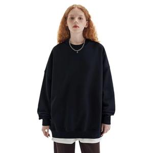 Sudadera con capucha blanca de gran tamaño para mujer, sudadera de algodón de peso pesado de 500gsm, estampado metálico para estampado de soplo personalizable, Costu All Print - Product Image 3