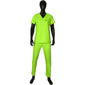 Blaze Fight Wear Classic Scrubs Conjuntos de uniformes Cuello alto Manga corta con un ajuste perfecto - Product Image 2