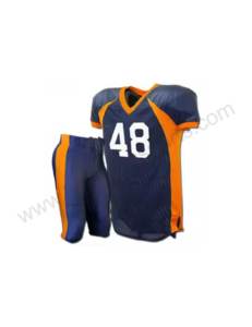 Uniformes de football américain sur mesure de haute qualité pour adultes, taille plus, manches courtes, légers, séchage rapide - Product Image 2