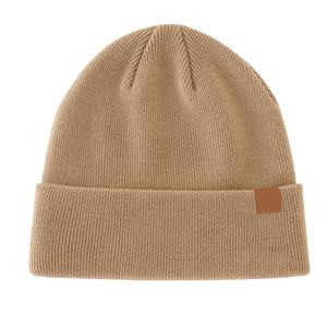 Top qualité fait vêtements d'hiver bonnets casquettes conception personnalisée votre Logo tricoté tissu hiver chaud bonnets casquettes 2026 - Product Image 2