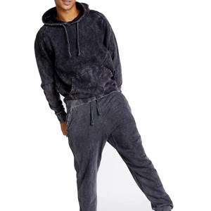 Sudadera con capucha de gran tamaño Unisex de alta calidad, lavado ácido, diseño desteñido al sol, logotipo personalizado bordado, sudaderas con capucha térmicas para - Product Image 5