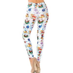 Haute qualité taille moyenne femmes Leggings respirant tricoté entraînement Fitness porter Push-Up élastique respirant tissé Gym hiver - Product Image 6