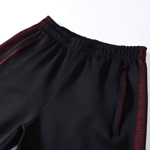 ชุดวอร์มลำลองแบบมีฮู้ดสองชิ้นคุณภาพสูงสั่งทำพิเศษสำหรับผู้ชาย ลายเรียบ สีพื้น สำหรับวิ่งออกกำลังกายในฤดูหนาว - Product Image 5