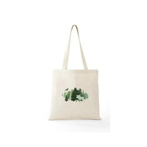 Women Canvas Shopping Bag Black Striped Vintage Ladies' Chic Casual Shoulder Bag Foldable Reusable Cotton Female Tote Handbag - Product Image 4