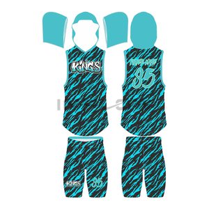 Camiseta de fútbol con capucha sin mangas estilo americano 7v7 conjunto de jugador de fútbol juvenil camisetas de uniforme sublimadas personalizadas - Product Image 3