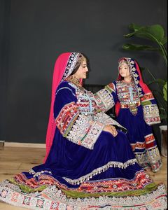 Fabricante de ropa, ropa tradicional afgana personalizada para mujer, Salwar Kameez hecha de seda a la venta en 618 - Product Image 2