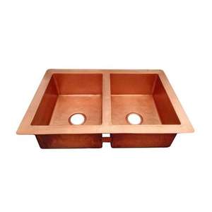 Fregadero de cocina de cobre de calidad superior, lavabo de baño de nuevo diseño decorativo clásico con estilo, lavabo de artículos para Hotel y restaurante - Product Image 2