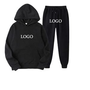 Survêtements sportifs pour hommes en coton 100% avec logo personnalisé, impression numérique, broderie, design privé, taille plus, motif à carreaux - Product Image 4