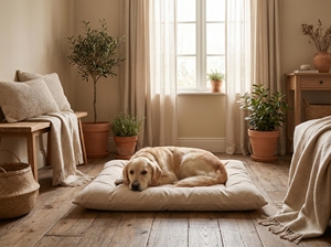 Matelas pour chien beige n° 5 (120*80) - Product Image 2