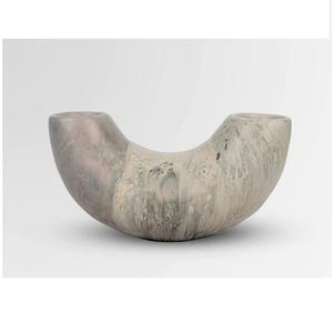 Jardinière et vase en résine noire, revêtement en poudre, décoration intérieure et extérieure, style cylindrique grand format, pots à fleurs durables - Product Image 4