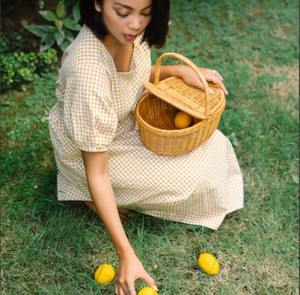 Sisu Handicraft Eco-Friendly Mimbre Rattan Picnic Basket Hecho en Vietnam para almacenamiento de artículos para el hogar - Product Image 2