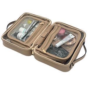 Canvas Cosmetic Make Up Case Bag For Ladies Environmentally Friendly Cosmetic Bag OEM Custom Bag For Women - Product Image 5