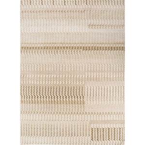 Alfombra de Lana Anudada a Mano Savana Ivory, Diseño Geométrico Estilo Tabriz, para Decoración del Hogar, Rectangular, para Pasillo, Sala de Estar, Lca-6006 - Product Image 1