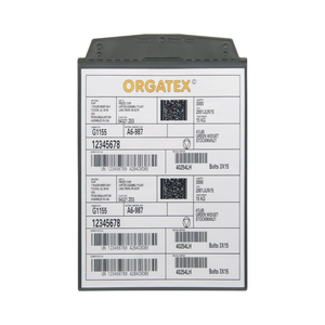 Portadocumenti Magnetico DIN A4 Verticale con 1 Striscia Magnetica Grigio Scuro Confezione da 10-MA4210-06 - Product Image 1