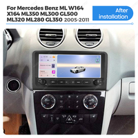 Lecteur multimédia DVD de voiture Android MEKEDE, autoradio GPS, navigation 10,26 pouces pour Mercedes Benz ML W164 X164 ML350 ML300 2005-2011