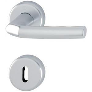 Birmingham 1117/17KV PZ VK 8.5mm F2 Alu Rosette Lever <b>Handle</b> Set for Doors & <b>Windows</b> - Product Image 1