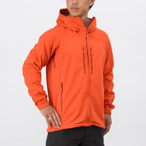 Veste Softshell d'hiver pour hommes de haute qualité, vente en gros, logo personnalisé, veste de couleur unie, veste tactique de pêche Softshell vierge - Product Image 4