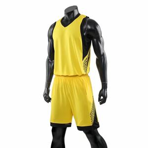 เครื่องแบบบาสเก็ตบอลสำหรับผู้ชายชุดบาสเก็ตบอลไซส์พิเศษแห้งเร็วผลิตจากปากีสถาน - Product Image 5