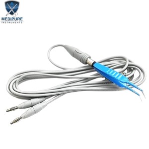Câble de pince à électrocoagulation bipolaire pour couteau électrique LEEP Lipo Knife HF compatible avec l'appareil de coagulation Springer - Product Image 1