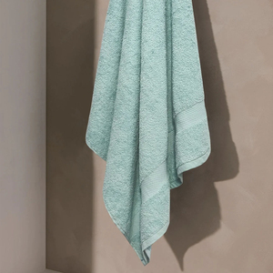 Toalla de Baño Turca Tropical de Color Aqua de 500 GSM al por Mayor, Logotipo Bordado Personalizado, Duradera, 100*150, Algodón Desechable para el Hogar - Product Image 6